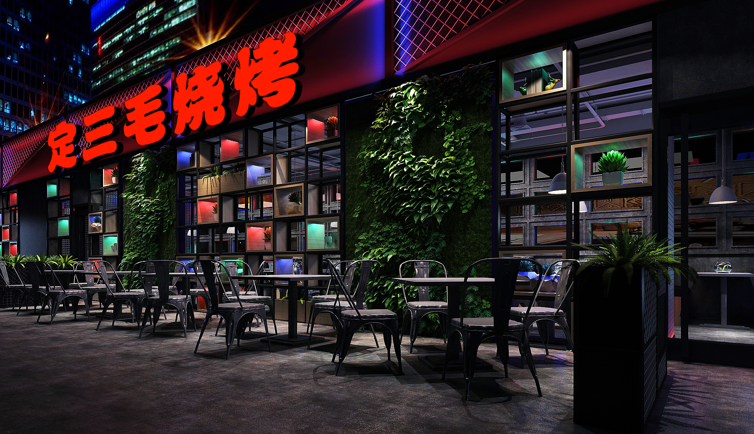 餐廳門頭設(shè)計(jì)_好看的門頭設(shè)計(jì)案例欣賞-4