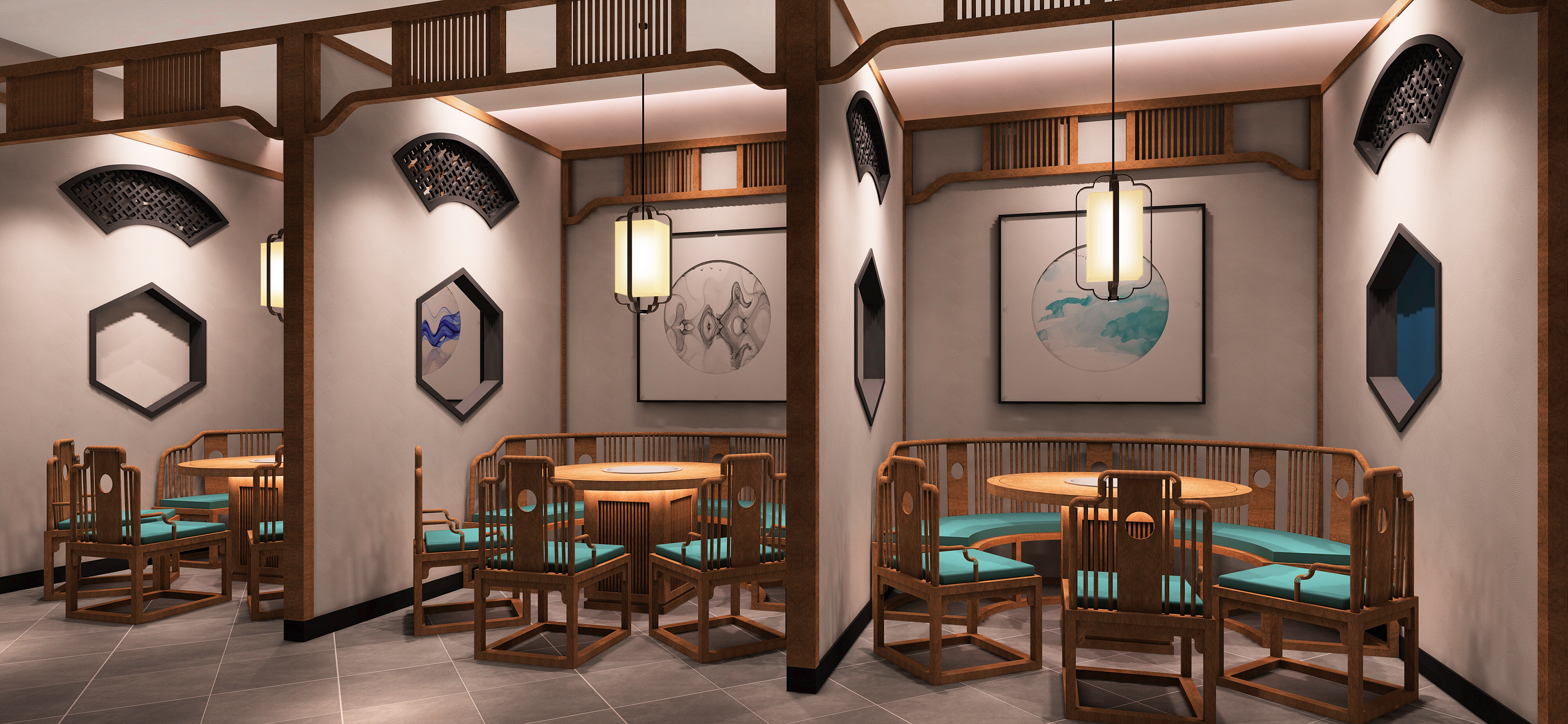 火鍋店室內(nèi)設計